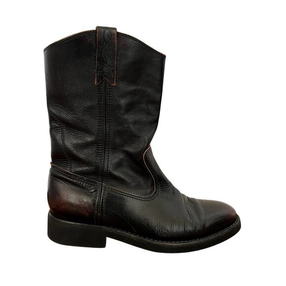 Golden Goose Biker boots black brown size 39 - Picture 1 of 8